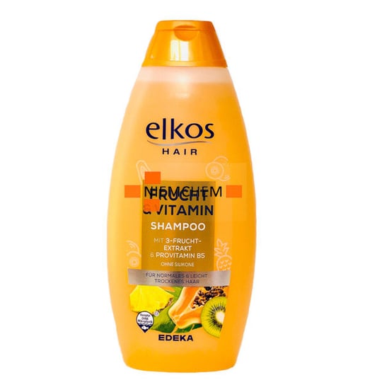 Elkos Shampoo Frucht Vitamin Szampon 500ml DE Inny producent