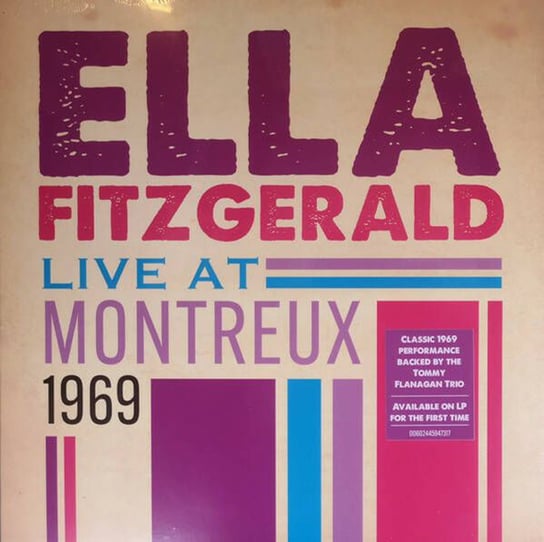 Ella Fitzgerald Live At Montreux 1969 (Limited Edition), płyta winylowa Fitzgerald Ella, Flanagan Tommy