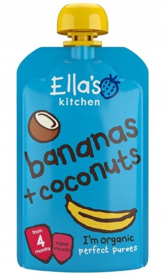 Ella's Kitchen Bio banan i kokos przekąska 120g Inna marka