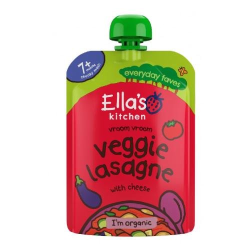 Ella's Kitchen BIO Veggie Lasagne z serem, 130 g Ella's Kitchen