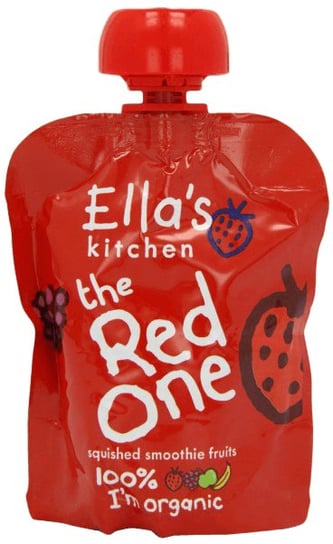 Ellas Kitchen, Owocowe puree - Truskawki, 5x90 g Ellas Kitchen