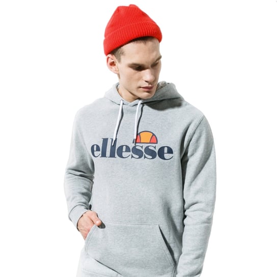 Ellesse Sl Gottero Oh Hoody Shc07407-112 Męska Bluza sportowa  Szara ELLESSE