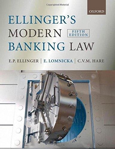 Ellinger's Modern Banking Law Ellinger E.P., Lomnicka Eva, Hare C.