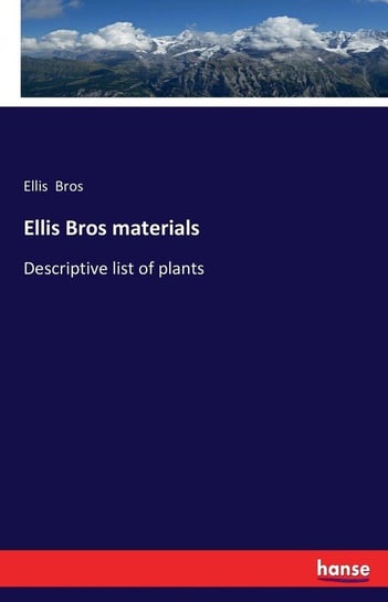Ellis Bros materials Bros Ellis