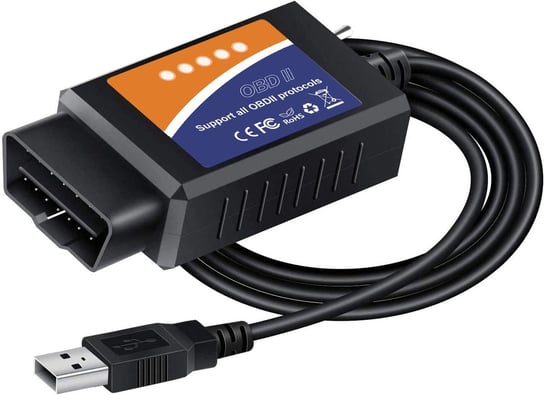 Elm327 Usb Interfejs Diagnostyczny Przełącznik Hs/Ms Dla Ford Mazda Forscan Inna marka