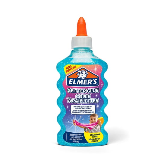 Elmer's Glitter Glue klej z brokatem niebieski - 2077252 ELMER'S