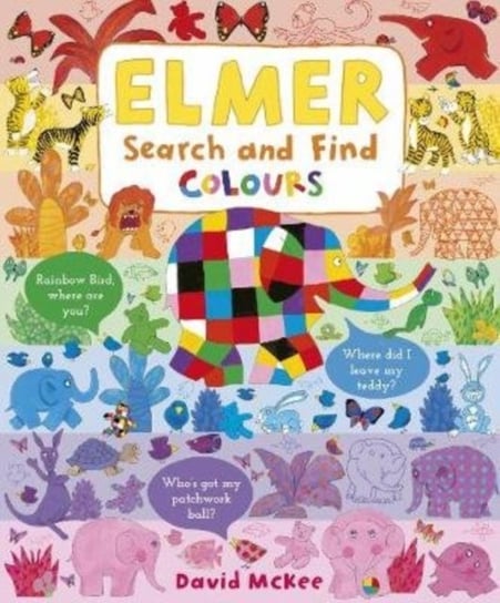 Elmer Search and Find Colours McKee David