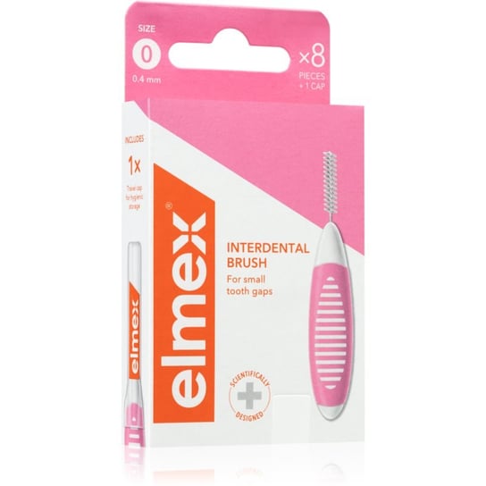 Elmex Interdental Brush szczoteczki międzyzębowe 0.4 mm 8 szt. Elmex