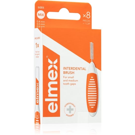 Elmex Interdental Brush szczoteczki międzyzębowe Sizes mix 8 szt. Elmex