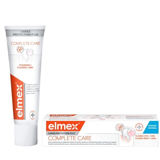 Elmex, Pasta Do Zębów, Caries Plus Complete Care, 75ml Elmex