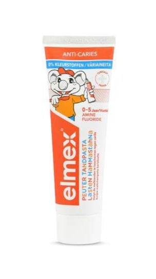 Elmex, pasta do zębów dla dzieci 1-6 lat, 75 ml Elmex