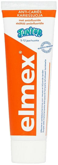 Elmex, pasta do zębów dla dzieci Junior 5-12 lat, 75 ml Elmex
