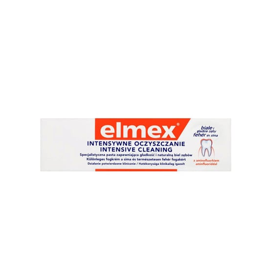 Elmex, pasta do zębów intensywne czyszczenie, 50 ml Elmex
