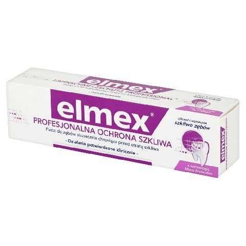 Elmex, Profesjonalna Ochrona Szkliwa, pasta do zębów, 75 ml Elmex