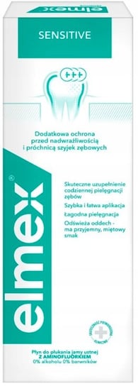 Elmex Sensitive, Płyn Do Płukania Ust, 100 Ml Elmex