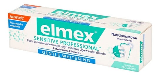 Elmex, Sensitive, wybielająca pasta do zębów Gentle Whitening, 75 ml Elmex
