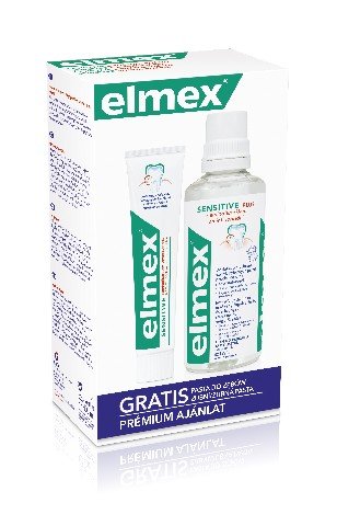 Elmex, Sensitive, zestaw kosmetyków, 2 szt. Elmex