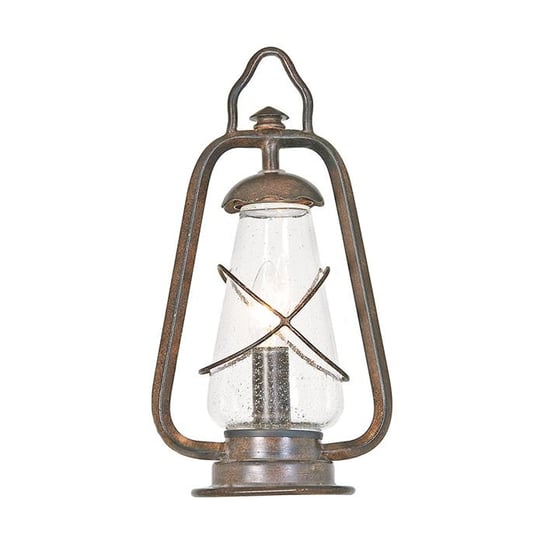Elstead Lighting, Zewnętrzna lampa stojąca MINERS PEDESTAL MINERS PED, 1x60W/E14 ELSTEAD LIGHTING