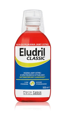 Eludril Classic, płyn do płukanai jamy ustnej, 500 ml Eludril