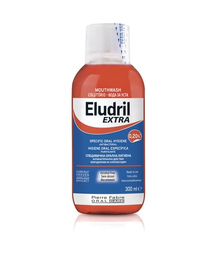 Eludril EXTRA 0,20% Płyn do płukania jamy ustnej, 300ml Eludril