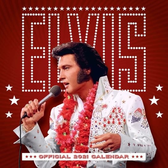 Elvis Presley - kalendarz 2021 30x30 cm Danilo