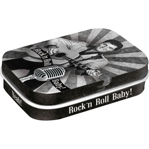 Elvis Rock'n Roll Mietówki Pudełko Metalowe Nostalgic-Art Merchandising Gmb