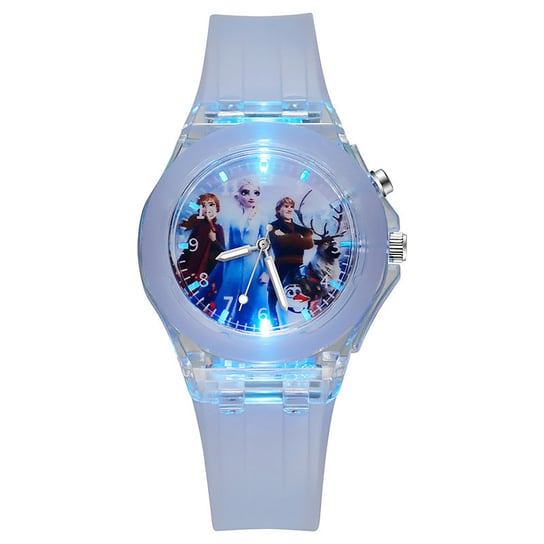 ELZA Kraina Lodu zegarek elektroniczny świecący Frozen DISNEY baterie w komplecie Inna marka