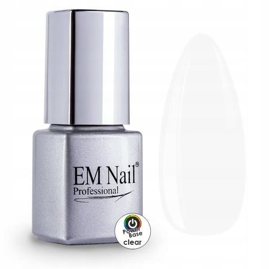 EM Nail, Modelująca baza, Power Base Clear, 6ml EM Nail