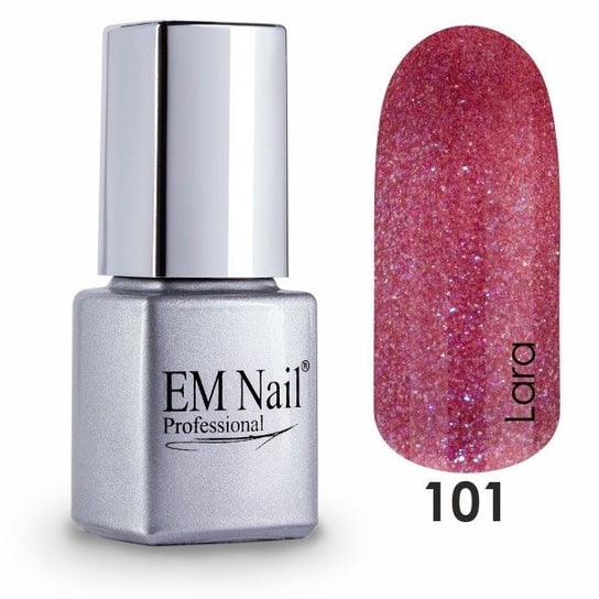 EM nailProfessional, Easy 3W1, lakier hybrydowy 101 Lara, 6 ml EM Nail Professional