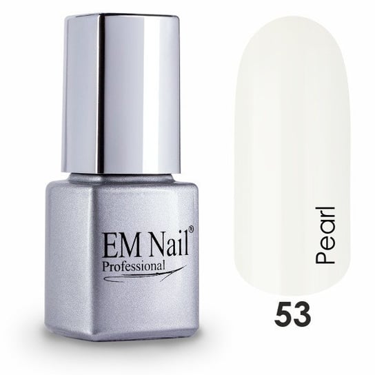 EM nailProfessional, Easy 3W1, lakier hybrydowy 53 Pearl, 6 ml EM Nail Professional