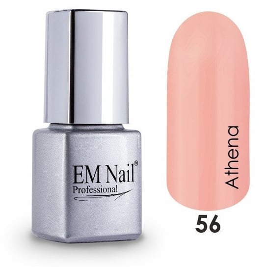 EM nailProfessional, Easy 3W1, lakier hybrydowy 56 Athena, 6 ml EM Nail Professional