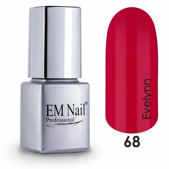 EM nailProfessional, Easy 3W1, lakier hybrydowy 68 Evelynn, 6 ml EM Nail Professional