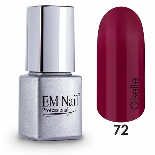 EM nailProfessional, Easy 3W1, lakier hybrydowy 72 Giselle, 6 ml EM Nail Professional