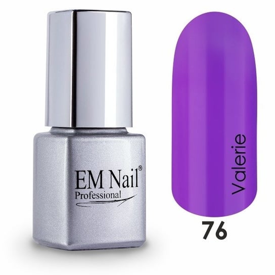 EM nailProfessional, Easy 3W1, lakier hybrydowy 76 Valerie, 6 ml EM Nail Professional