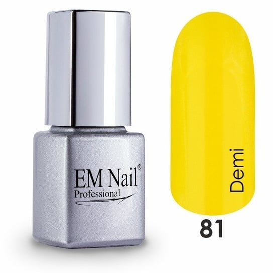 EM nailProfessional, Easy 3W1, lakier hybrydowy 81 Demi, 6 ml EM Nail Professional