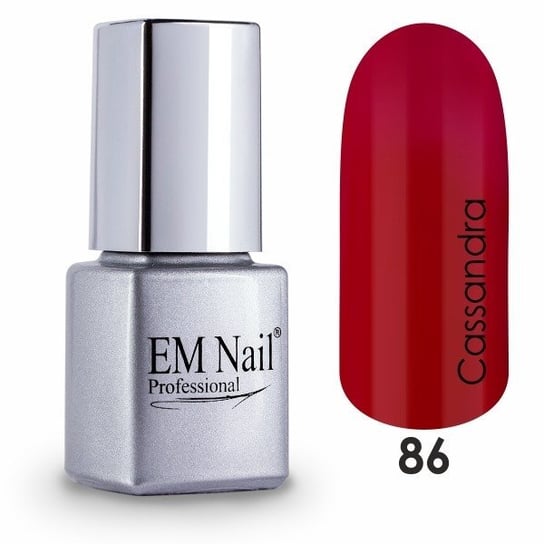 EM nailProfessional, Easy 3W1, lakier hybrydowy 86 Cassandra, 6 ml EM Nail Professional