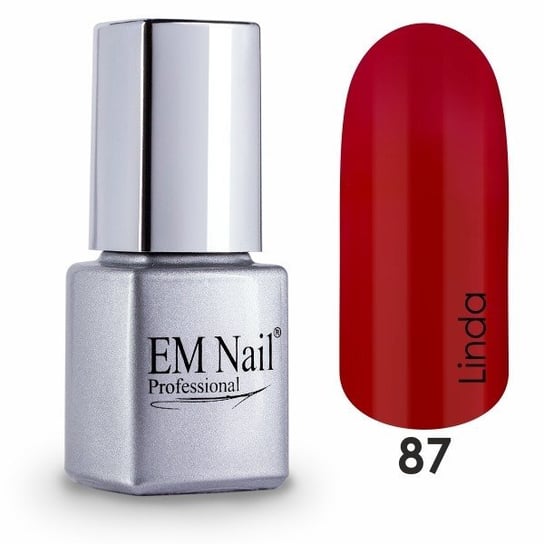 EM nailProfessional, Easy 3W1, lakier hybrydowy 87 Linda, 6 ml EM Nail Professional