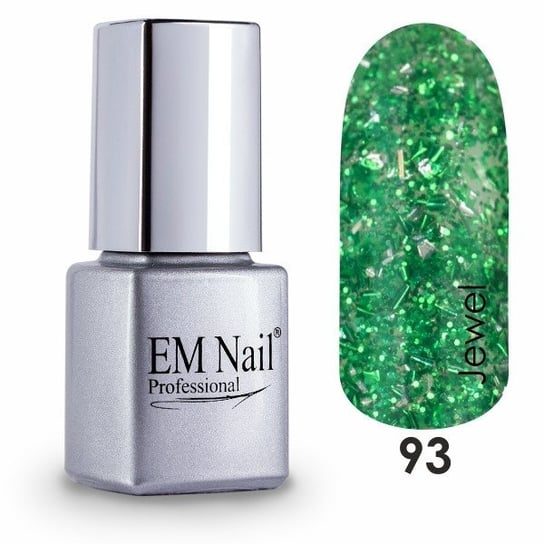 EM nailProfessional, Easy 3W1, lakier hybrydowy 93 Jewel, 6 ml EM Nail Professional