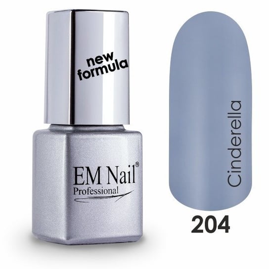 EM nailProfessional, New Formula, lakier hybrydowy 204 Cinderella, 6 ml EM Nail Professional