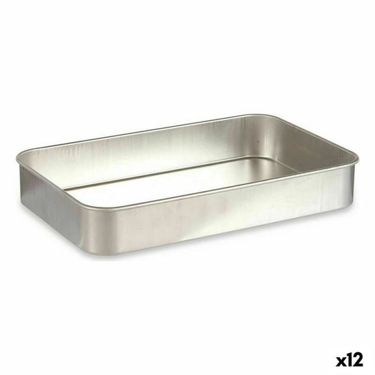 Emaga Forma do pieczenia Srebrzysty Aluminium 41 x 6,5 x 26 cm (12 Sztuk) Inna marka
