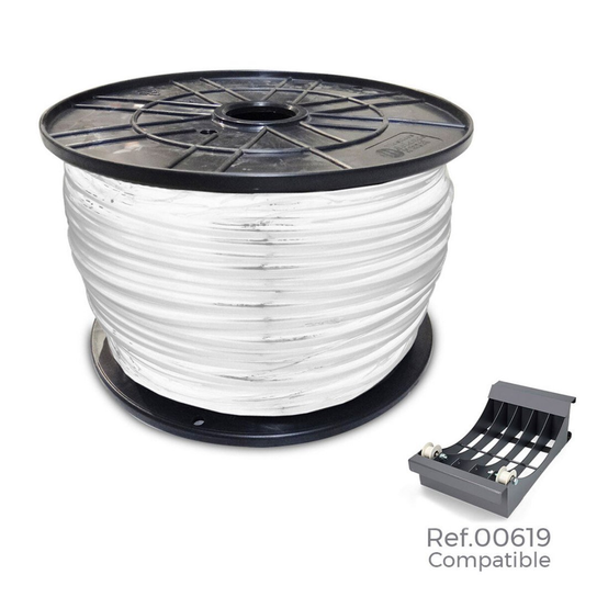 Kabel Interface Emaga Kabel interface równoległy Sediles 28978 3 x 1,5 mm Biały 200 m Ø ...