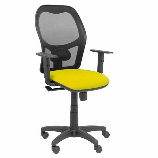 Emaga Krzesło Biurowe P&C 0B10CRN Z podłokietnikami Żółty Emaga