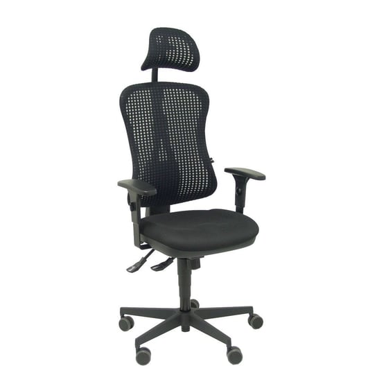 Emaga Krzesło Biurowe z Zagłówkiem Agudo P&C 840B23C Czarny Emaga