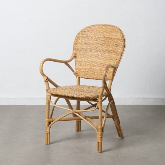 Emaga Krzesło do Jadalni 57 x 62 x 90 cm Naturalny Rattan Inna marka