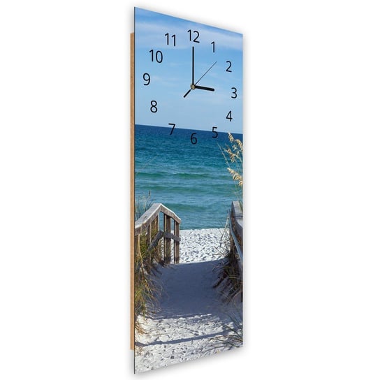 Emaga Obraz z zegarem, Droga na plażę - 25x65 Inna marka