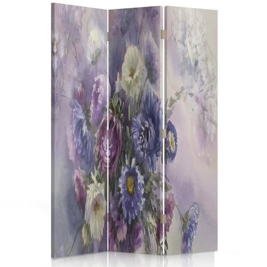 Emaga Parawan dwustronny obrotowy, Fioletowy bukiet kwiatów - 110x170 Inna marka