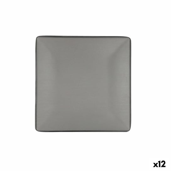 Emaga Płaski Talerz Bidasoa Gio Szary Plastikowy 21,5 x 21,5 cm (12 Sztuk) Inna marka