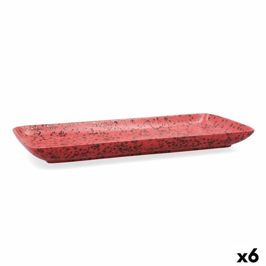 Emaga Półmisek Kuchenny Ariane Oxide Ceramika Czerwony (36 x 16,5 cm) (6 Sztuk) Inna marka