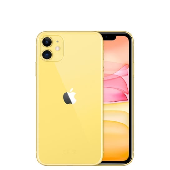 Emaga Smartfony Apple IPHONE 11 6,1" 4 GB RAM 128 GB Żółty (Odnowione A) Apple