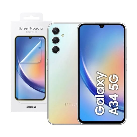 Emaga Smartfony Samsung Galaxy A34 5G Srebrzysty 6,6" 5G 6 GB RAM 1 TB 128 GB Octa Core Samsung Electronics